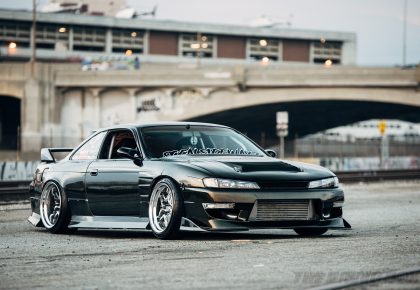 Black Gold: Jose Gutierrez’s 1997 Nissan 240SX, Corner View