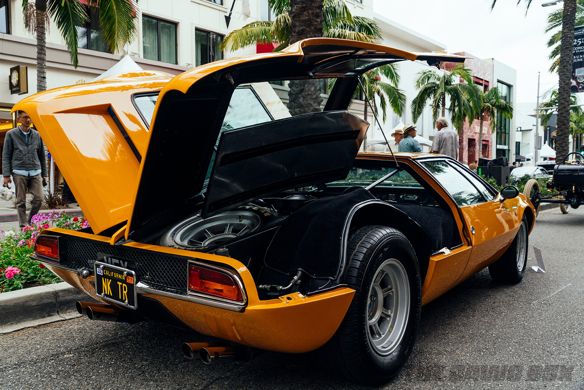 Supercar Party on Rodeo Drive 