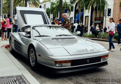 25th Rodeo Drive Concours d’Elegance, Ferrari Testarossa