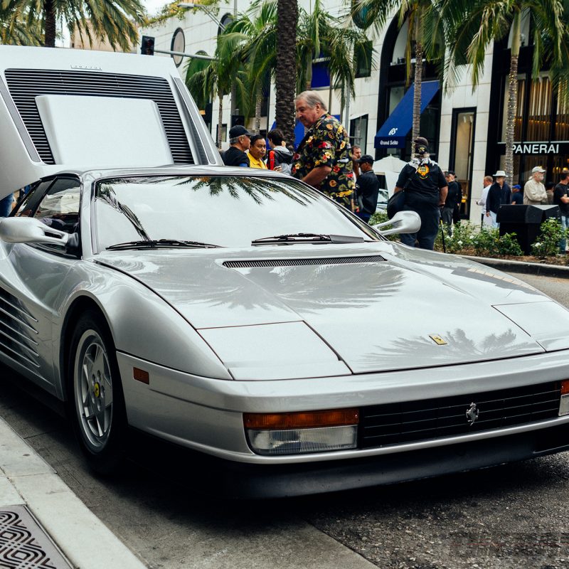 25th Rodeo Drive Concours d’Elegance, Ferrari Testarossa