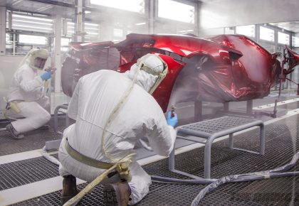 McLaren Technology Centre, Production Line