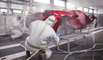 McLaren Technology Centre, Production Line