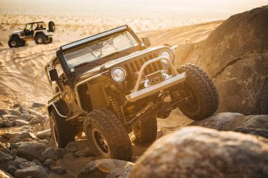 Jason Zamora’s 2000 Jeep Wrangler TJ, Front View