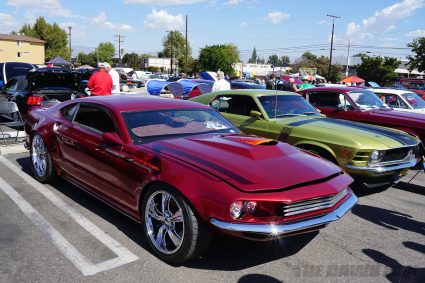 Galpin Car Show, Rows of Mustangs