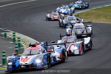 Racing at Le Mans