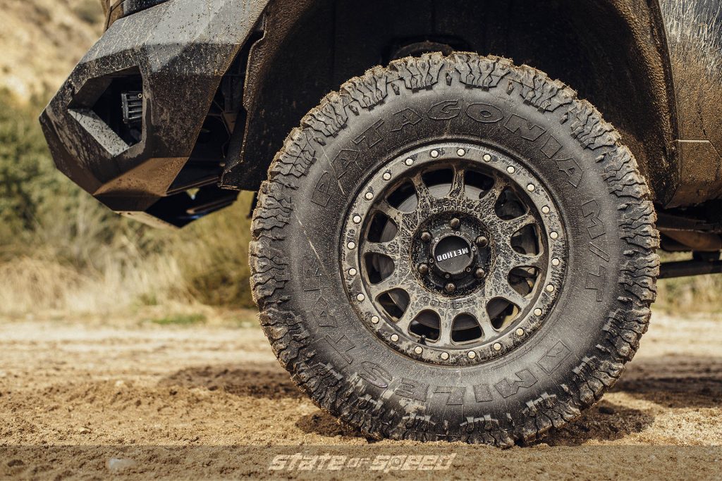 Silverado with Method 305 NV Cast Wheels and Milestar Patagonia M/T Tires