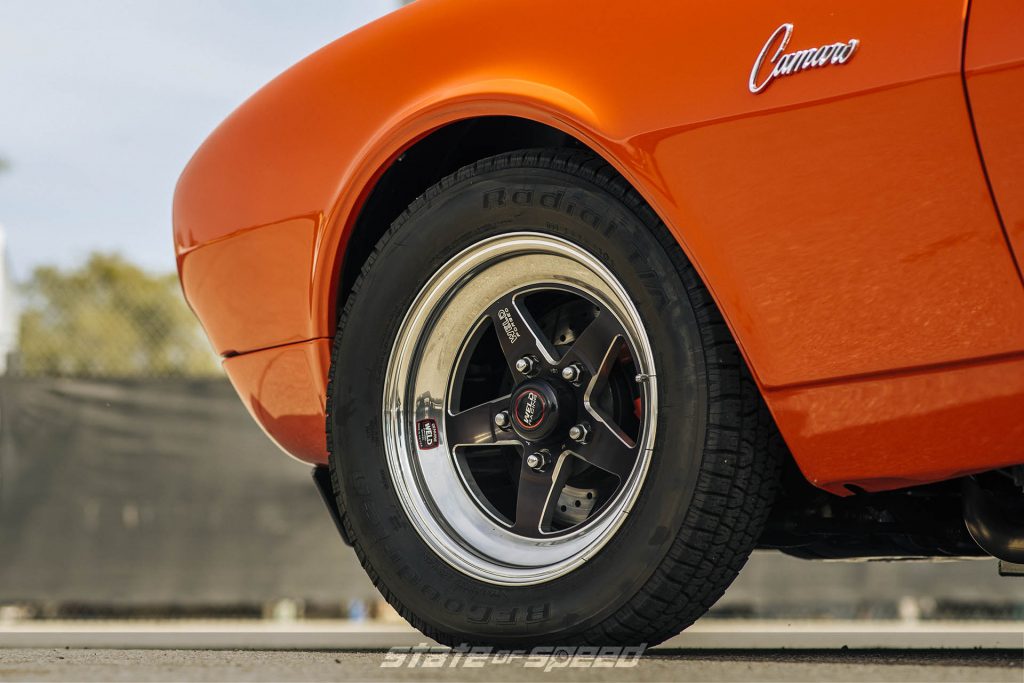 1968 Camaro on Weld S71 Forged wheels