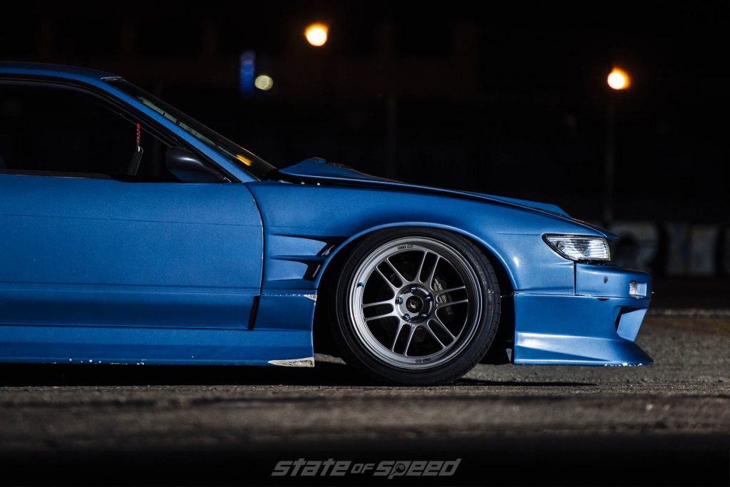 S14 on Enkei RPF1 Flow Formed wheels and Milestar XP+ tires