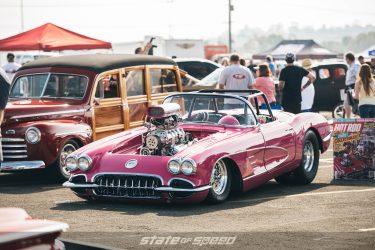 Corvette stingray with blower