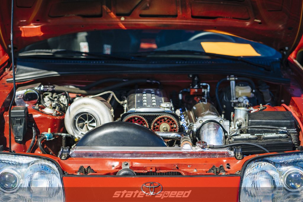 Supra A70 engine with turbo