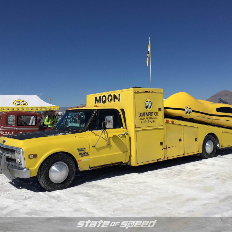 Sponsor at the Bonneville Raceway