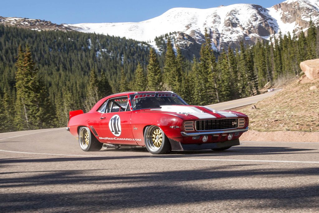 z28 Camaro hill climb