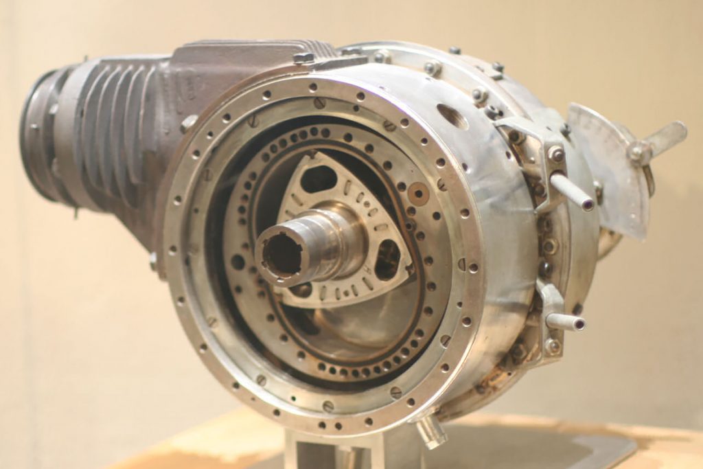 The first Wankel rotary engine