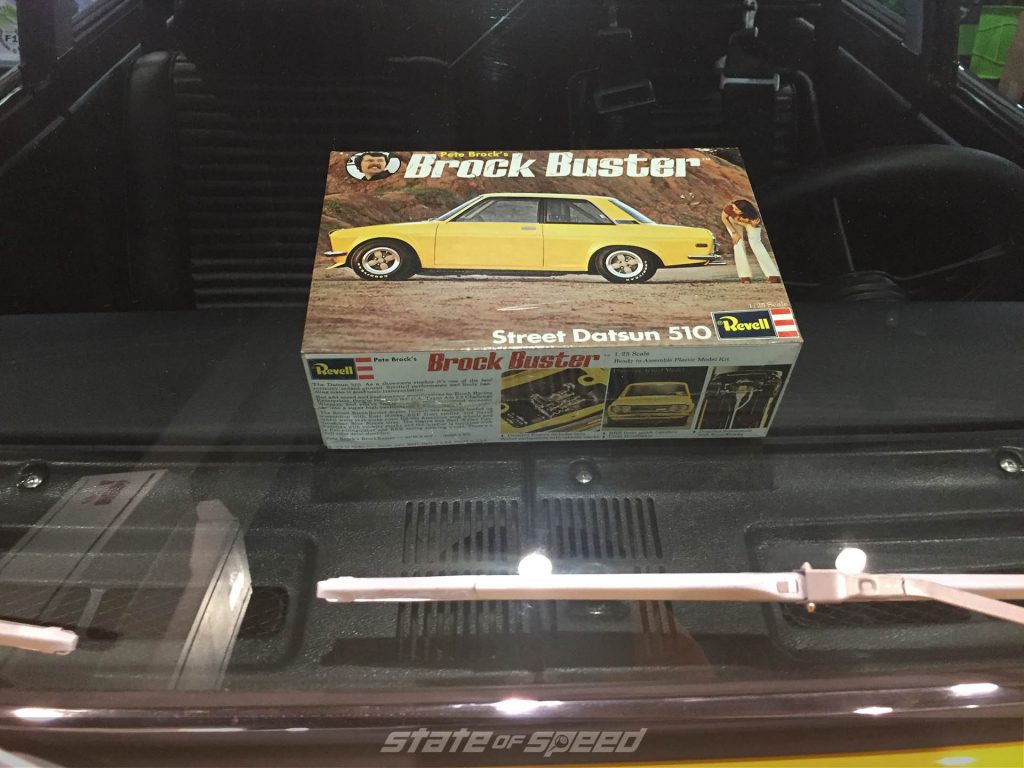 Datsun 510 "Brock Buster" vintage toy at SEMA 2019