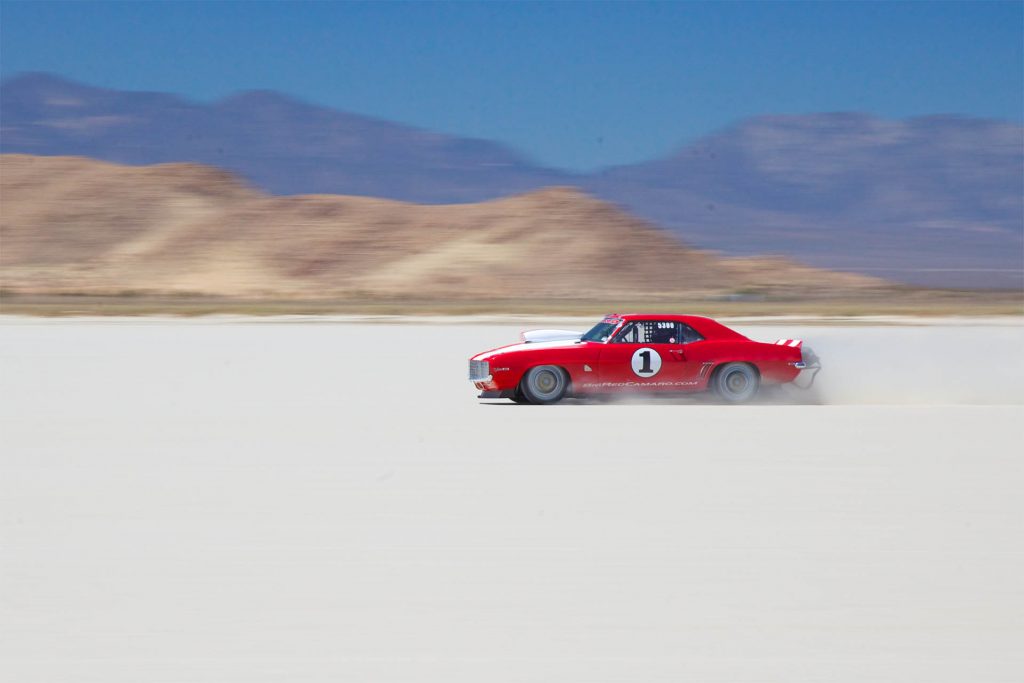 Testing high speeds at El Mirage