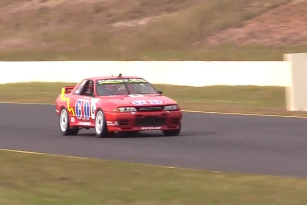 Rick Kelly dirving for NISMO in Sydney Motorsports Park, Australia