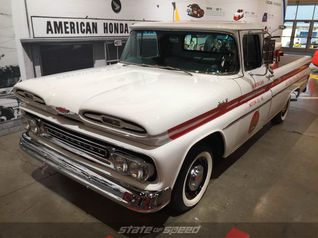 ’61 Chevy Apache at the Honda corporate booth