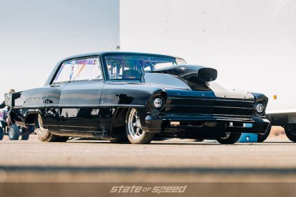 dragster with blower and nitrous kit