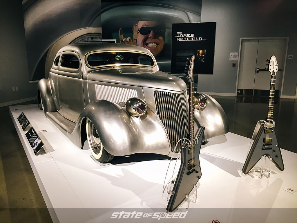 Metallica's James Hetfield Brings Heavy Metal to the Petersen Automotive Museum • STATE OF SPEED