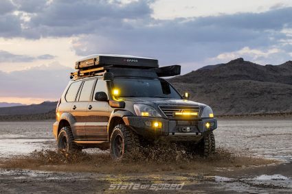 black Lexus GX overlander