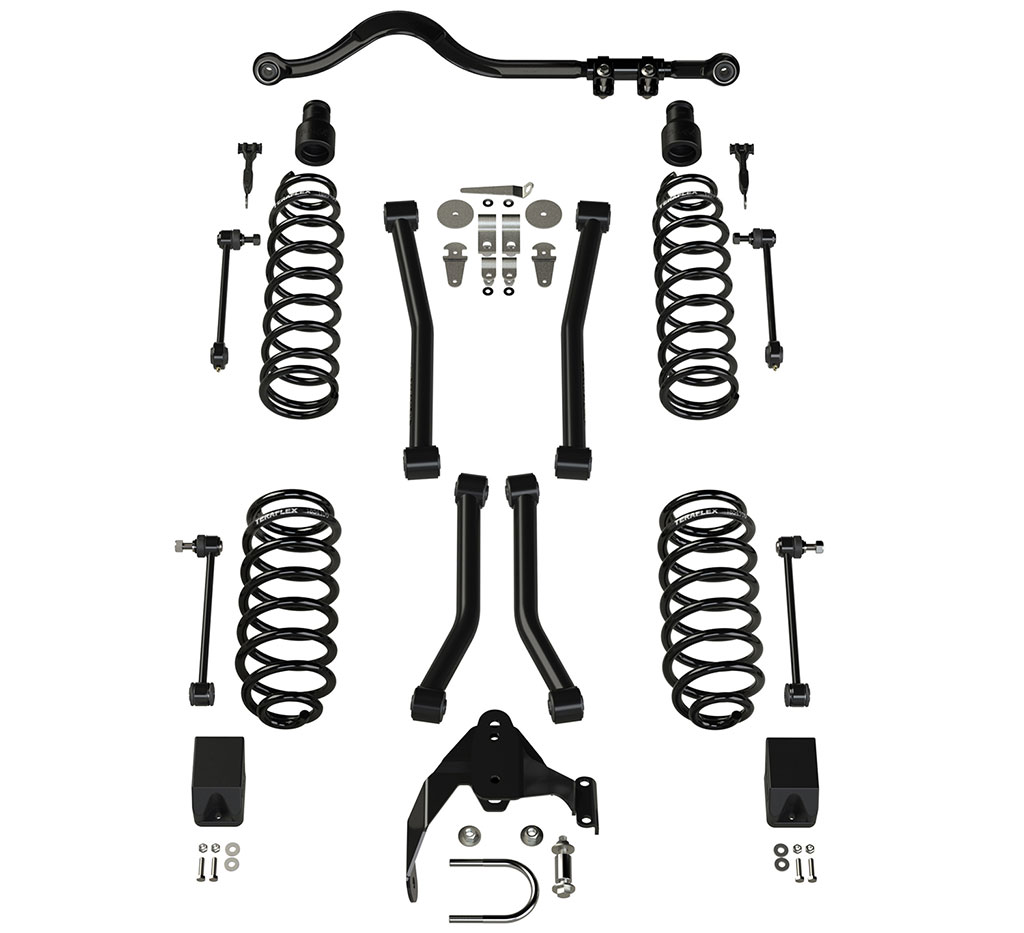 Build Package Suited For Jeep Wrangler JK, Suspension Lift Kit