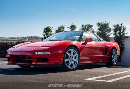 bone stock original red Acura NSX