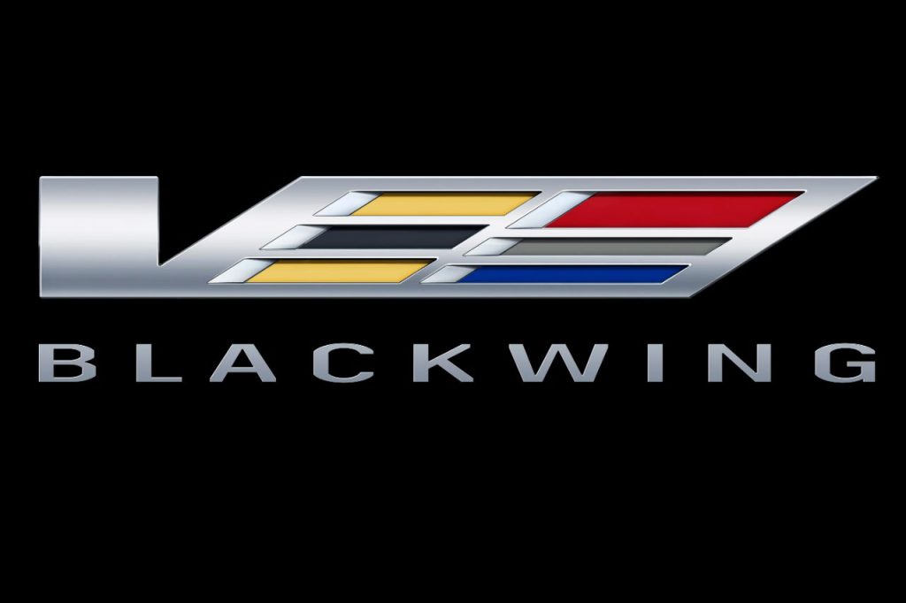 New Cadillac blackwing badge and logo