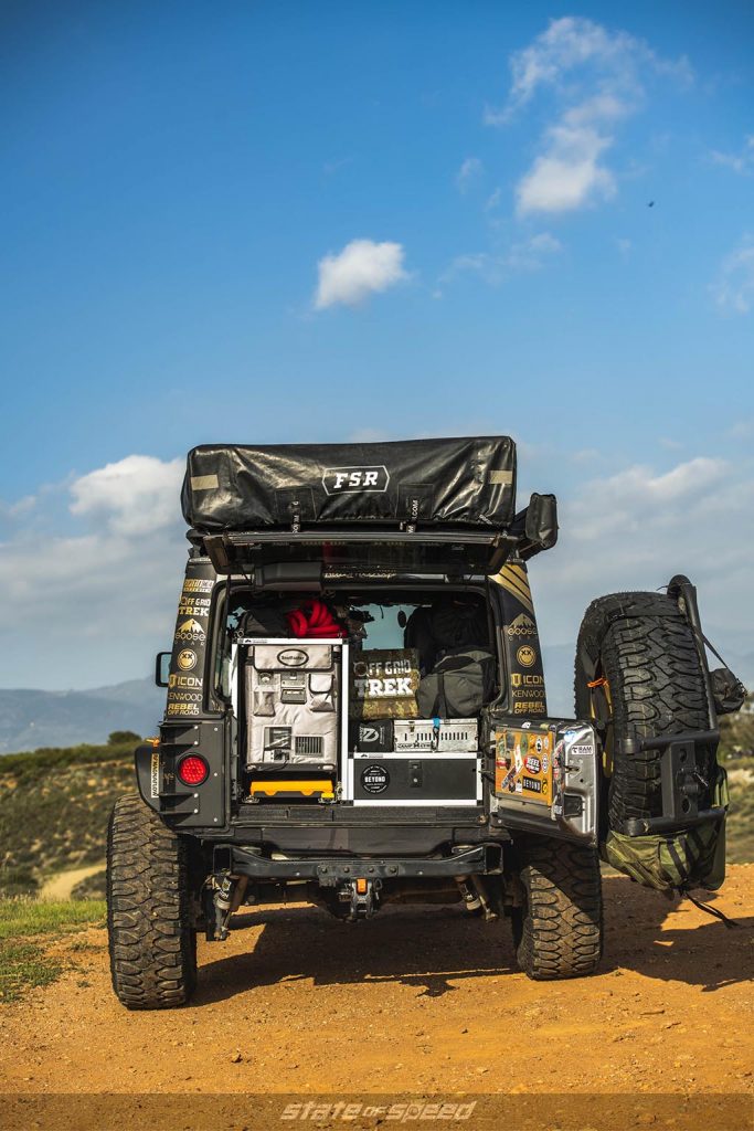 overlanding in a jeep