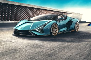 lamborghini sian front shot