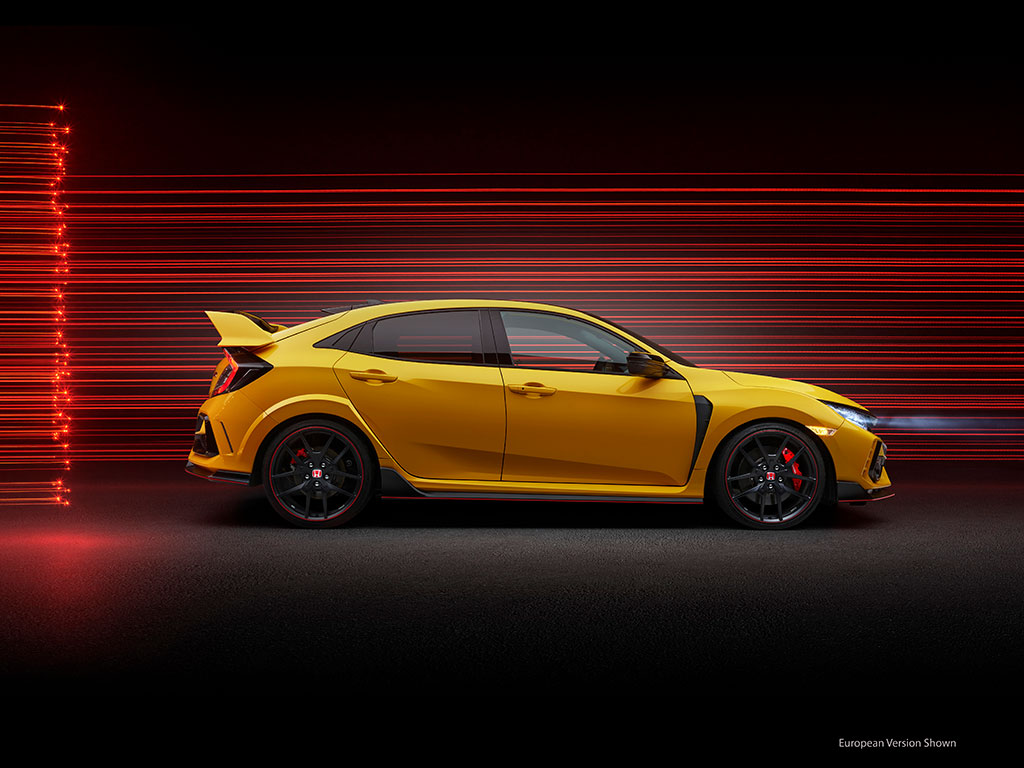 Honda Announces Limited Edition 2021 Phoenix Yellow Honda Civic Type R