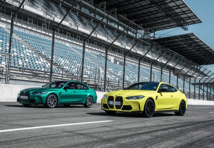 New 2021 BMW M4 Coupe and M3 Sedan
