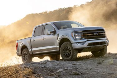 2021 Ford F150 Tremor on the trail