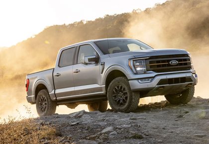 2021 Ford F150 Tremor on the trail