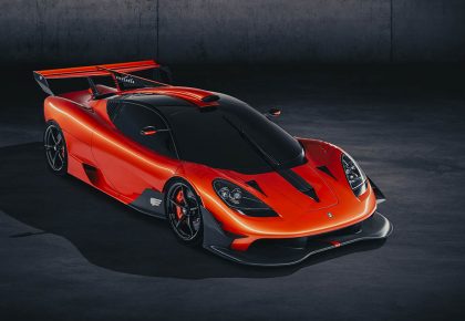 front 3/4 hypercar