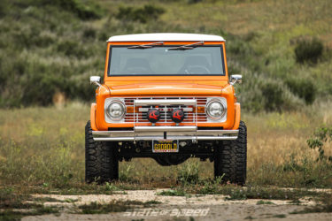 front shot of 1974 Ford Bronco