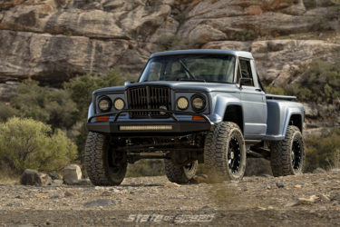 front 3/4 of hodson jeep j10 with srt10 engine