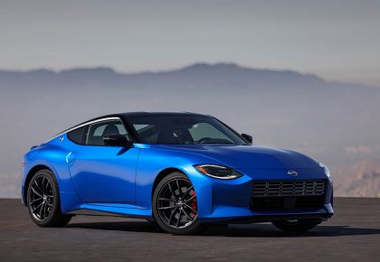 2023 nissan z in blue