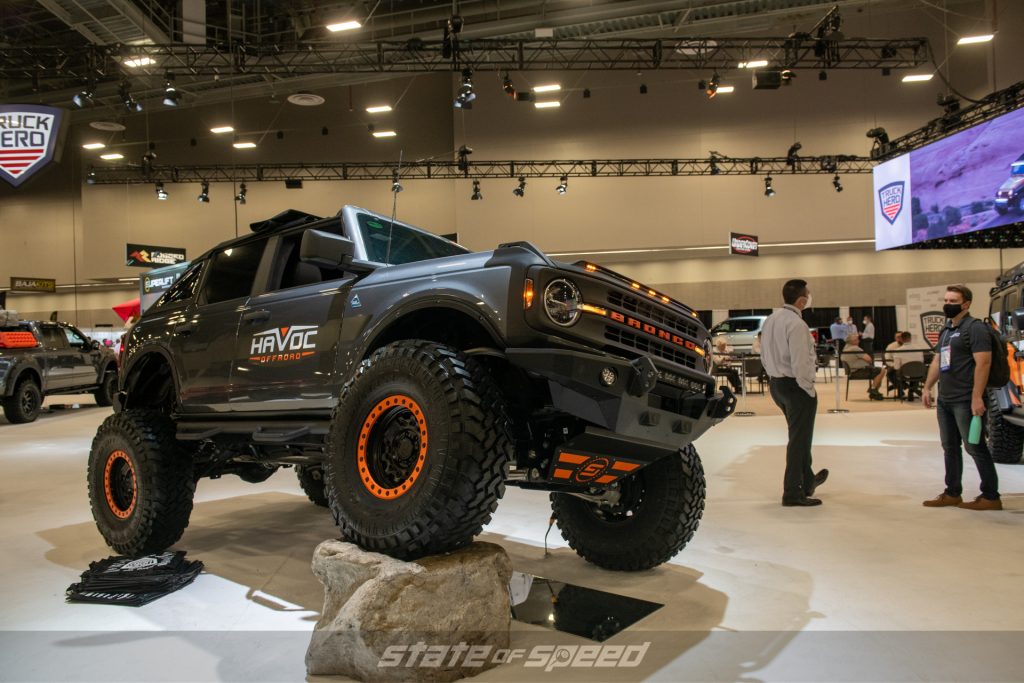 Havoc Offroad Black Diamond Ford Bronco at SEMA 2021