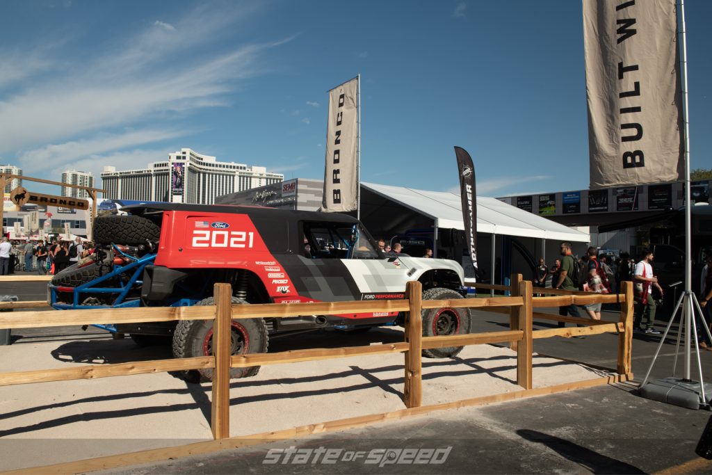 Ford Bronco R Race Truck at Sema 2021