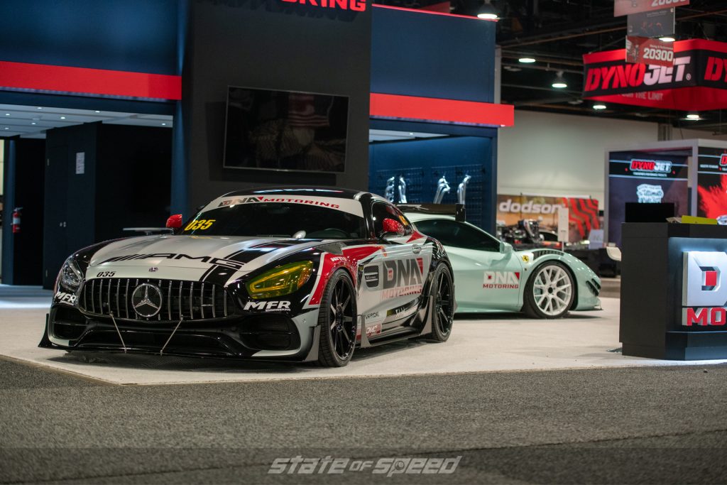 Black Race AMG GT DNA MOTORING at SEMA 2021