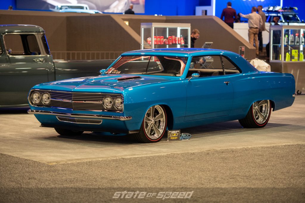 Blue Chevelle at SEMA 2021