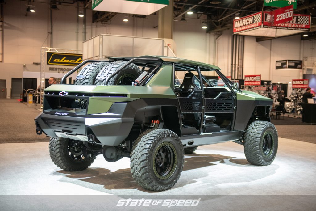 Chevy Beast Off road Desert Runner at SEMA 2021