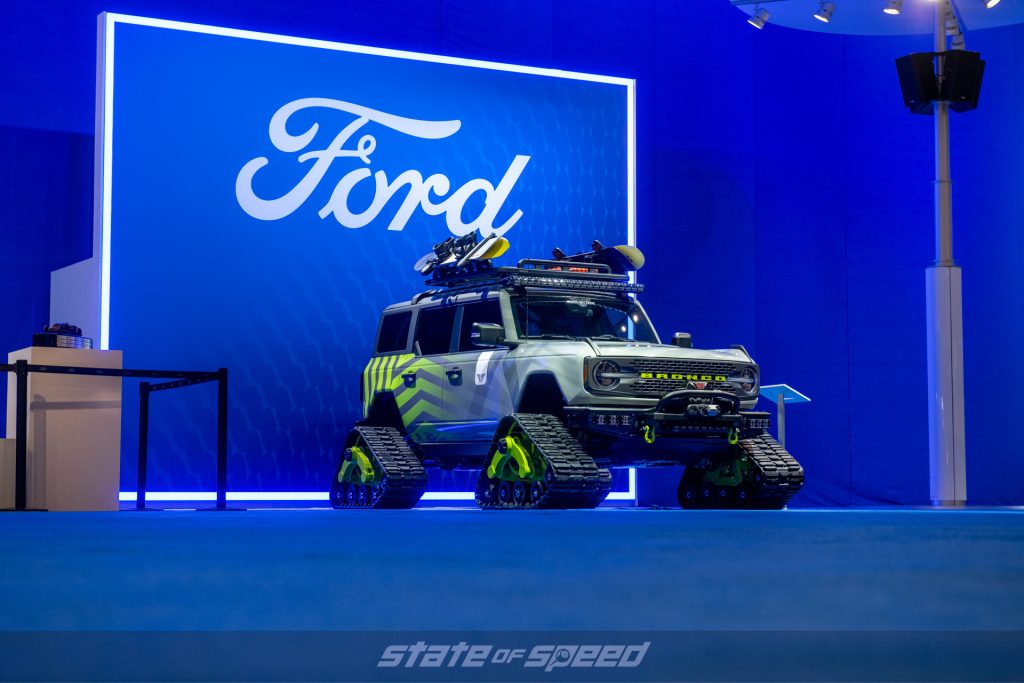 Ford Caterpillar Bronco at SEMA 2021