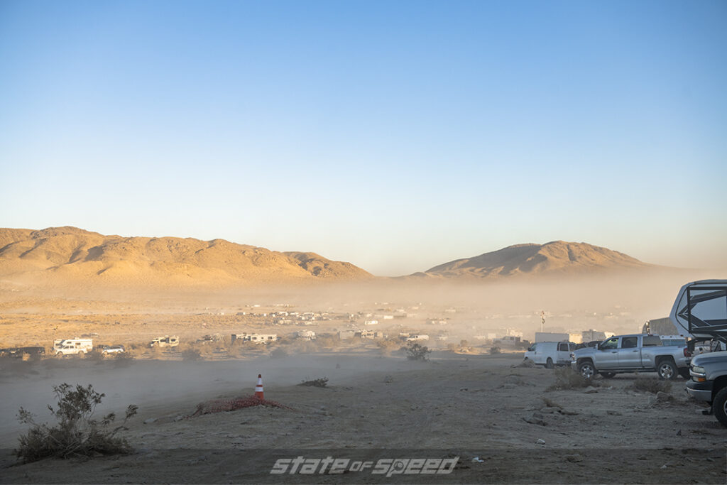 Hammer town during King of the Hammers 2022