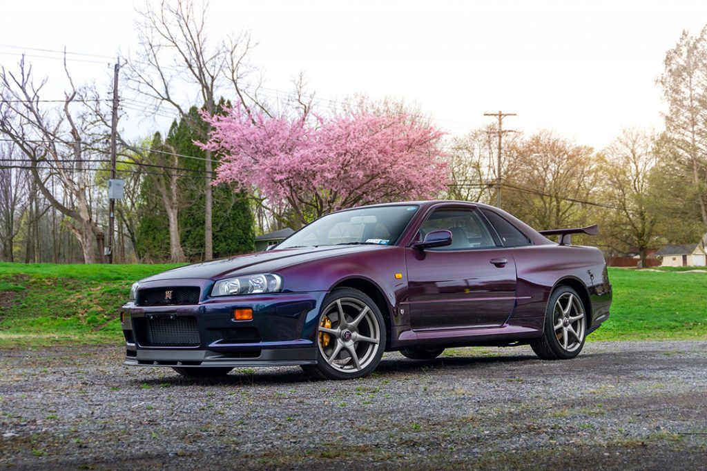 Midnight Purple II 1999 Nissan Skyline GT-R V-Spec 