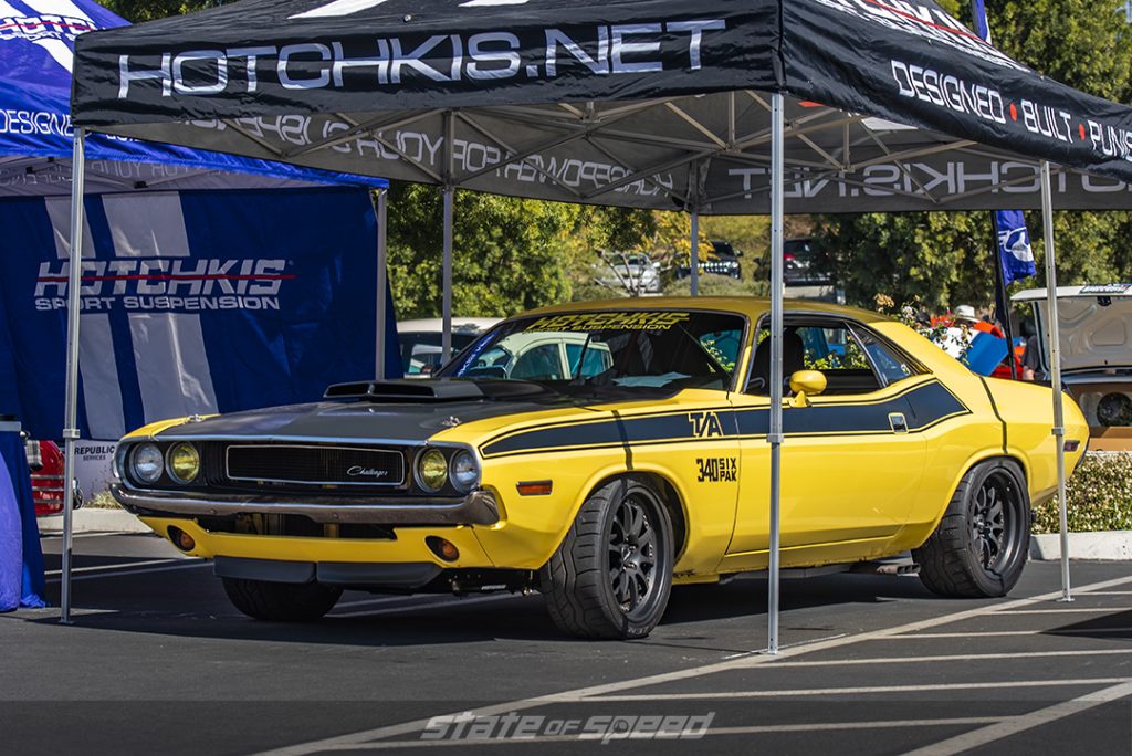 yellow and black '70 Dodge Challenger T/A Trans Am 
