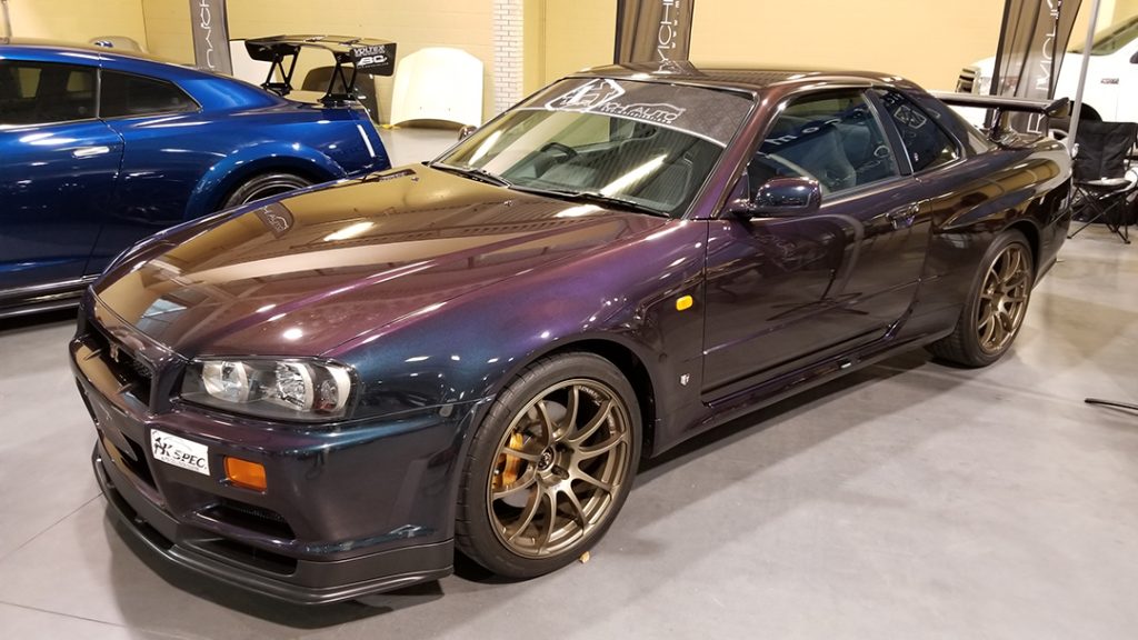 midnight purple II 1999 Skyline GT-R V-Spec