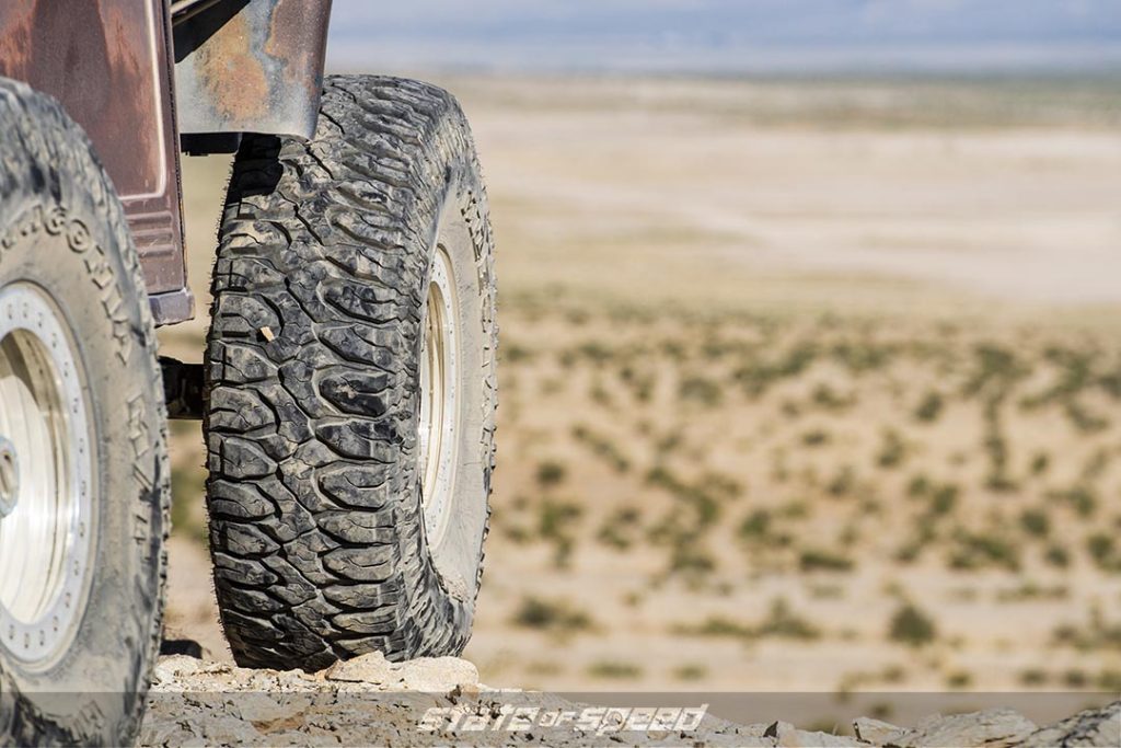 Tire shot of Milestar's Patagonia M/T