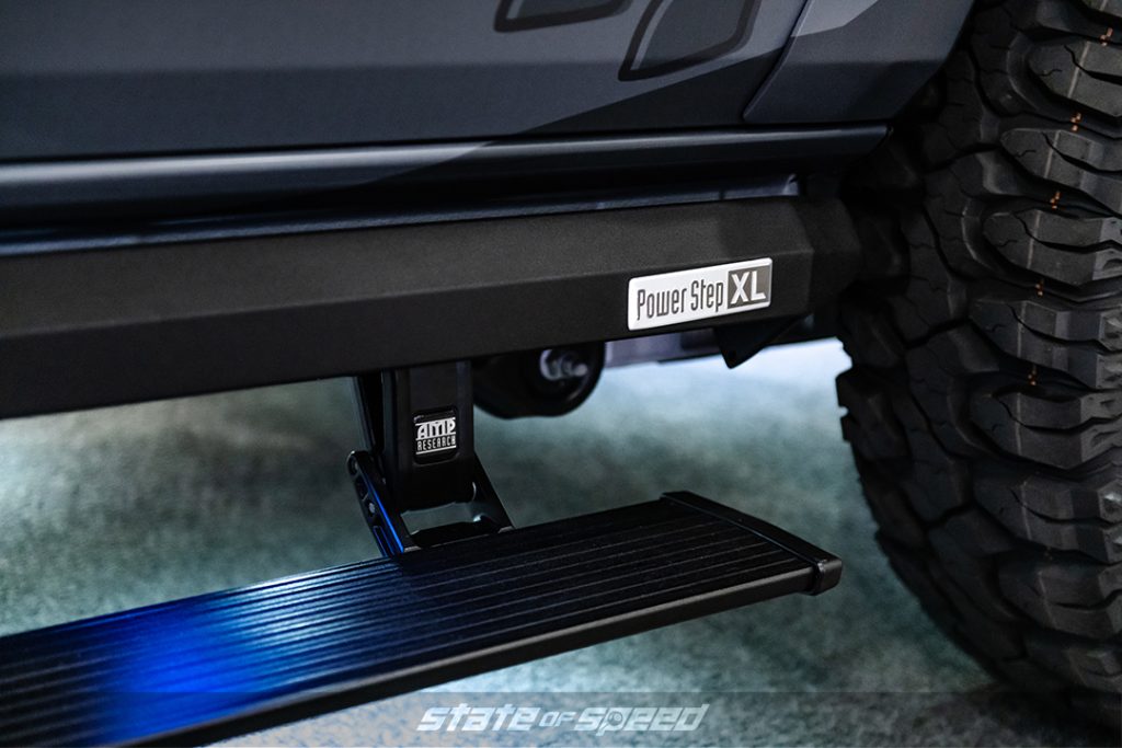 SBN Bronco with AMP Research Power Step XL