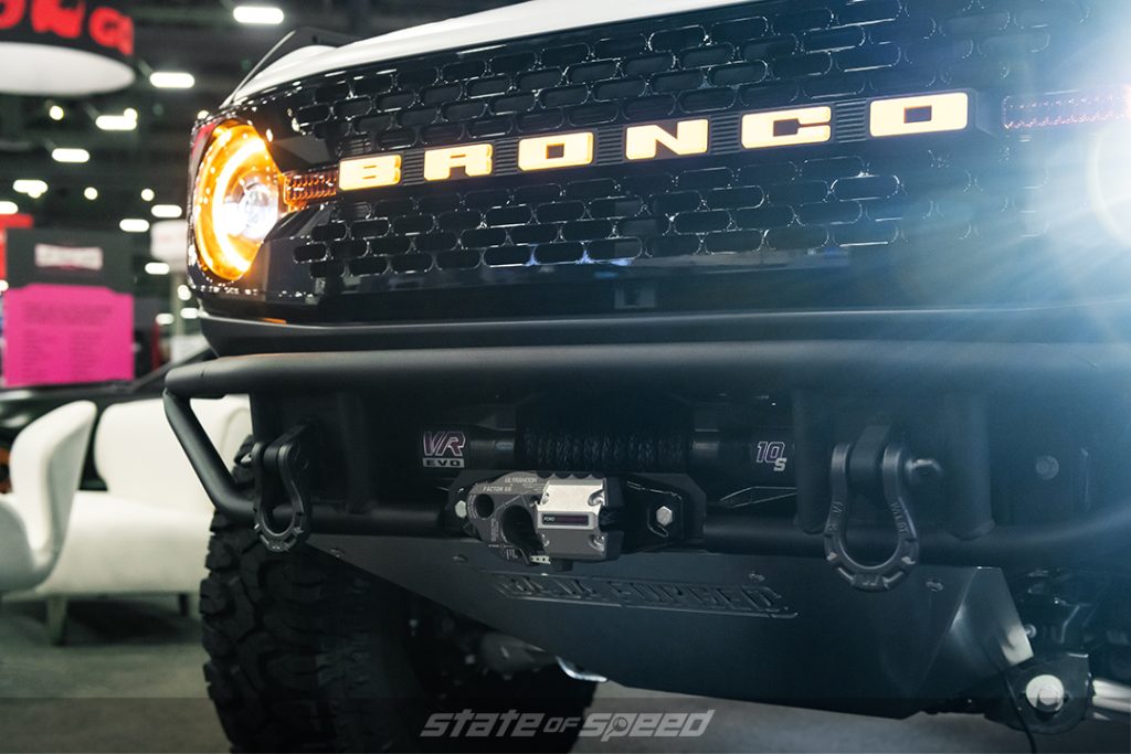 SBN 2021 Ford Bronco front bumper by baja forged